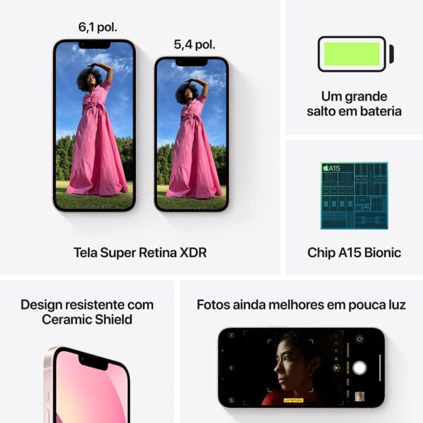 IPHONE 13 128GB PRO GRAFITE - Lote 5 unid. - Image 6